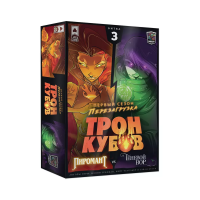 Настольная игра "Трон Кубов. Пиромант vs Теневой вор"