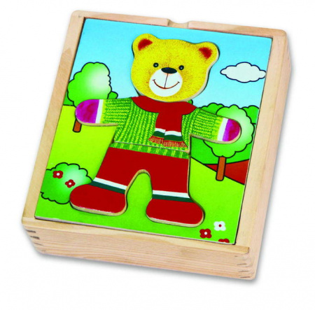 VIGA 56401 Игра Одень мишку